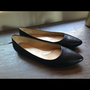 Trotters Estee Black Flats 10.5